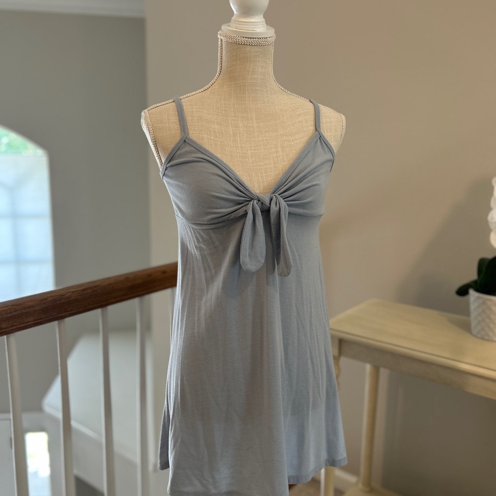 Light Blue Spaghetti Strap Top
